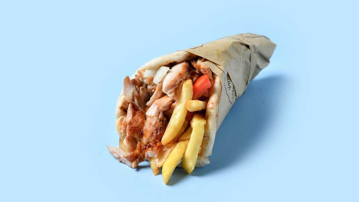 Chicken Gyros Greek Pita