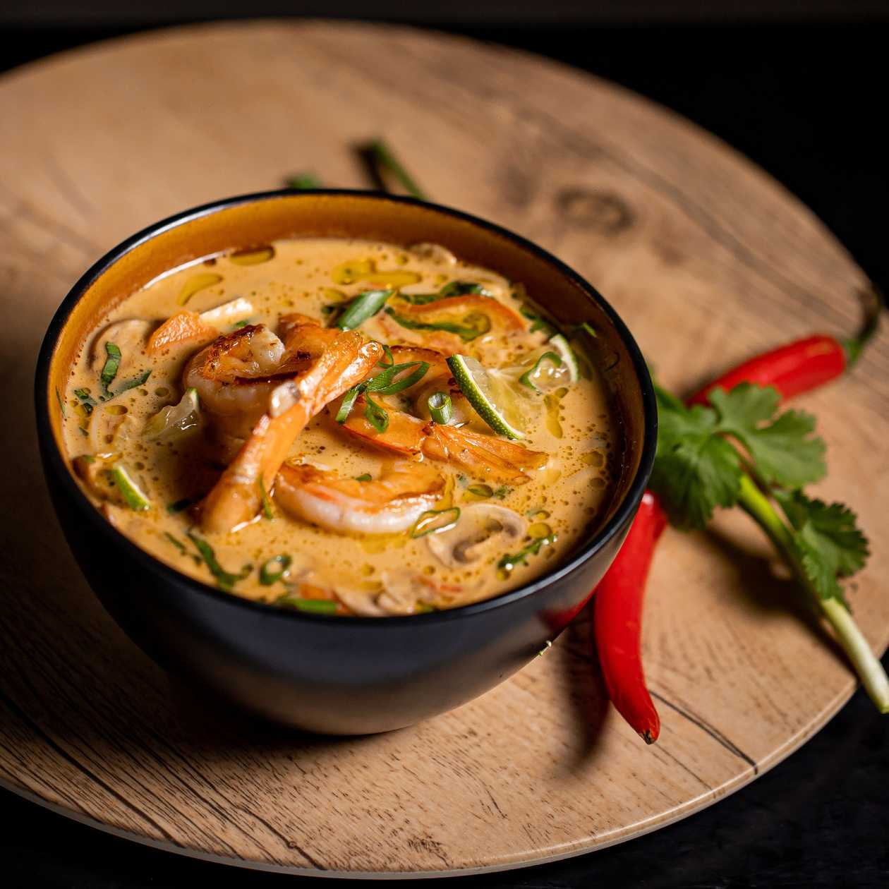 Supa thai cu creveti si cocos