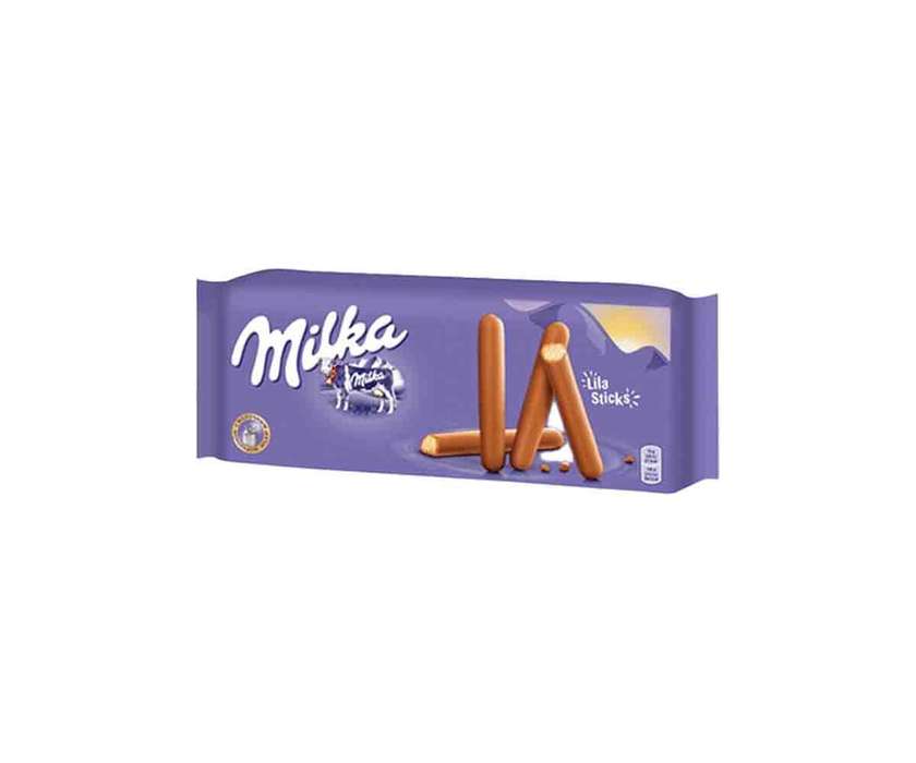 Milka Lila Sticks Cookies 112g