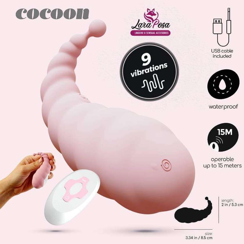Cocoon Ovo Vibratório Rosa
