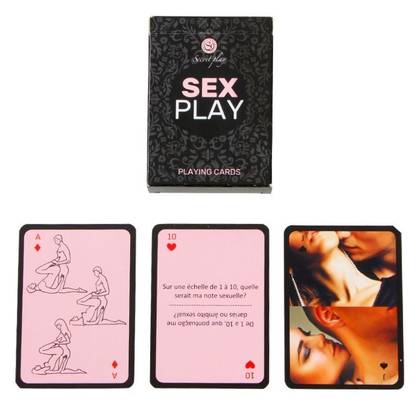 Jogo de Cartas Sex Play (Português e Francês)