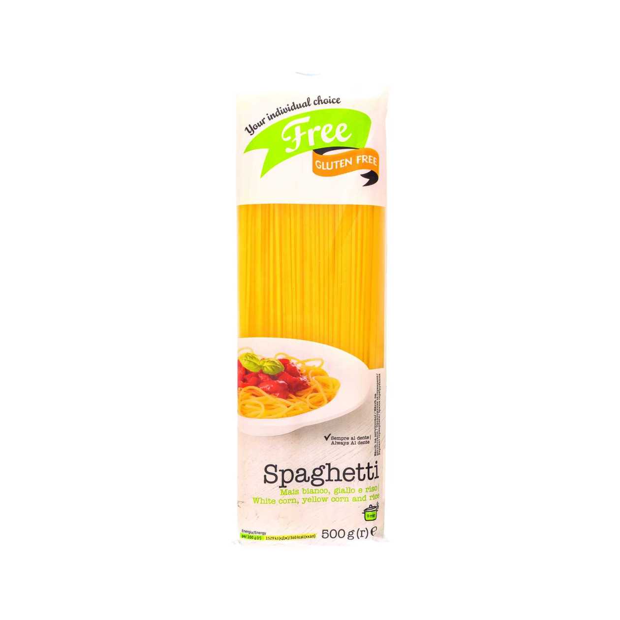 Free gluten free spaghetti 500g