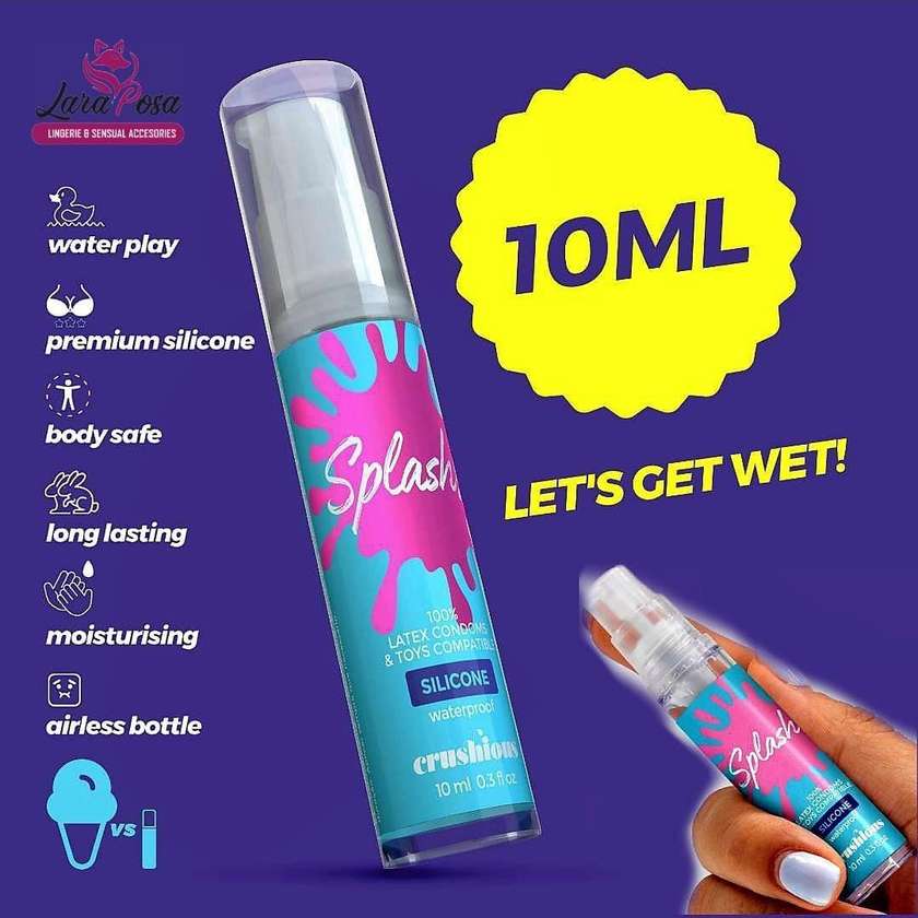 Gel Lubrificante Splash de Silicone