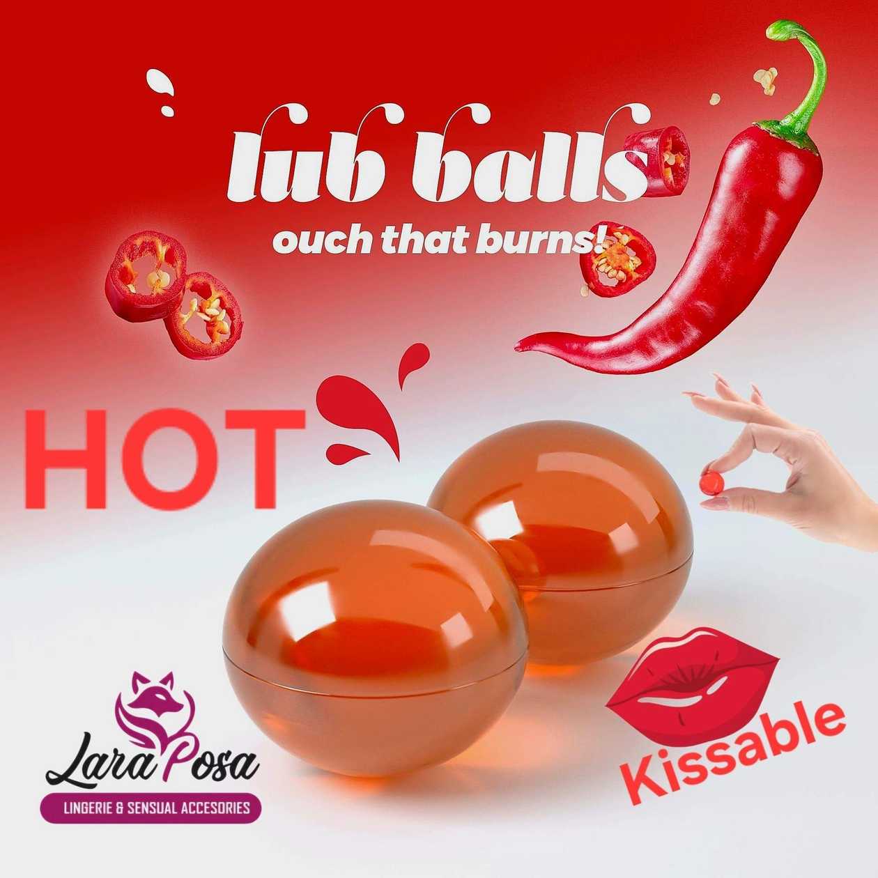 Bolinhas Explosivas com Efeito Calor