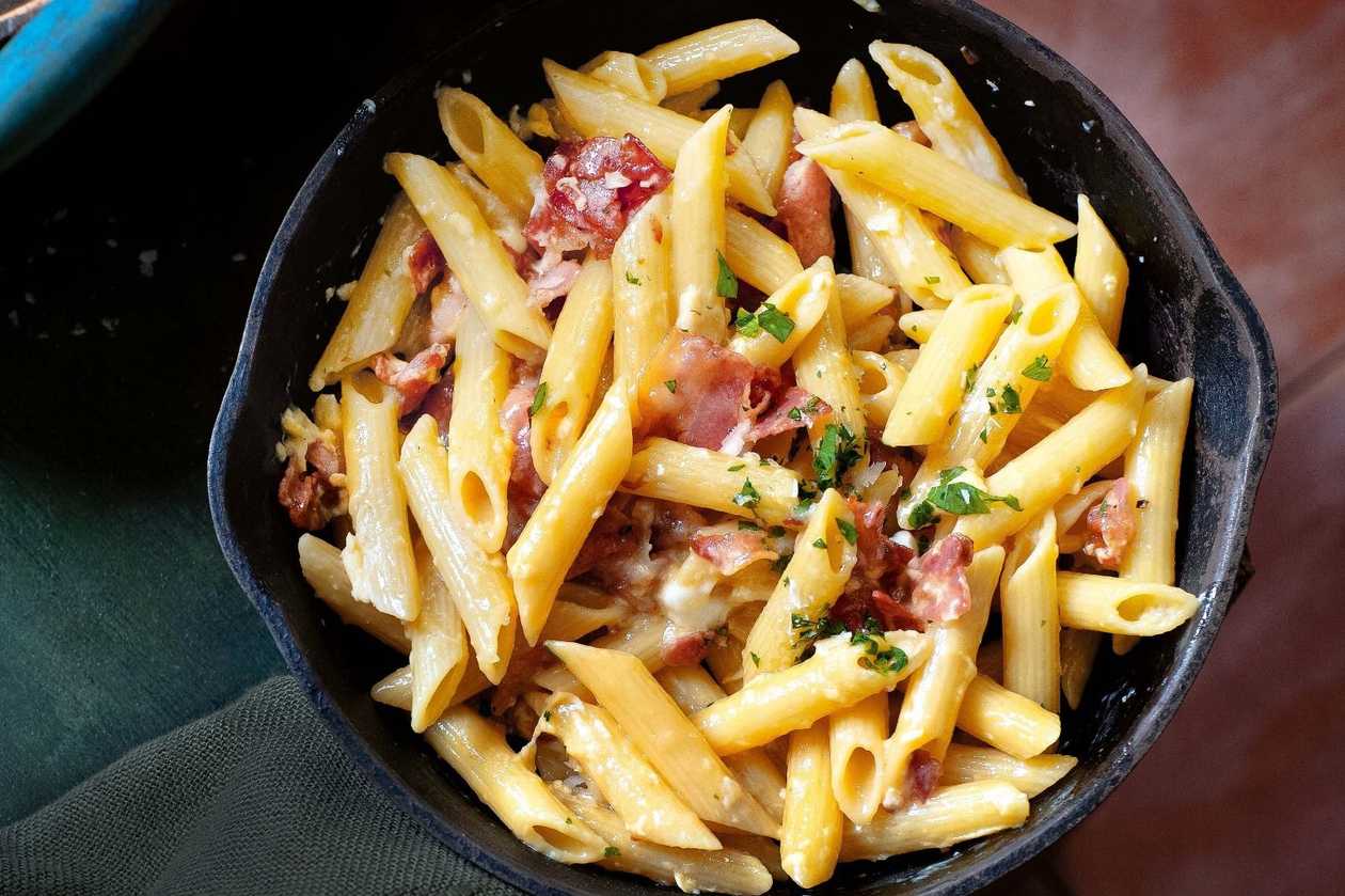 Paste carbonara