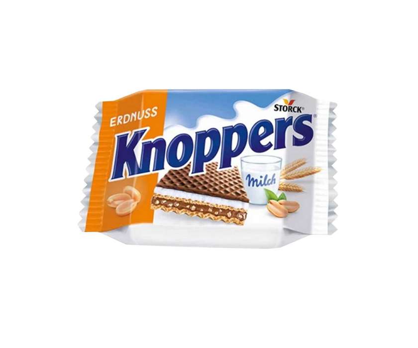 Knoppers Waffles with Peanuts 25g