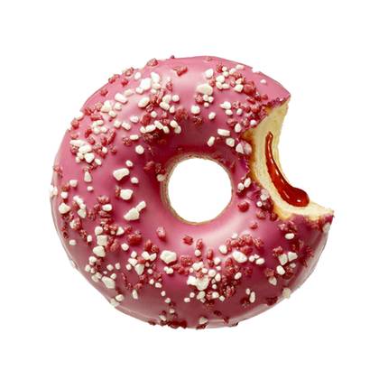 Донат полуниця new