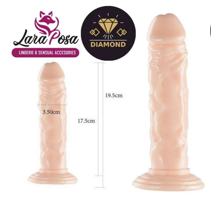 Dildo Realístico Flesh Diamond