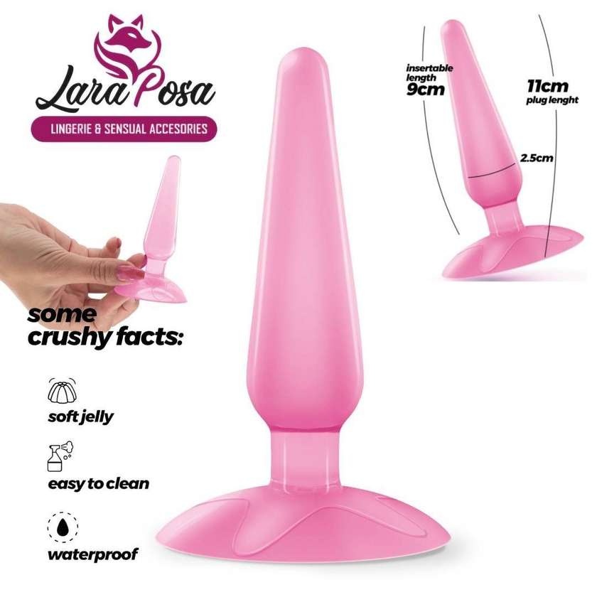 Plug Anal Jolly Plug Rosa