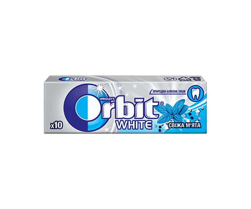 Orbit Chewing Gum, Refreshing Mint, 14g