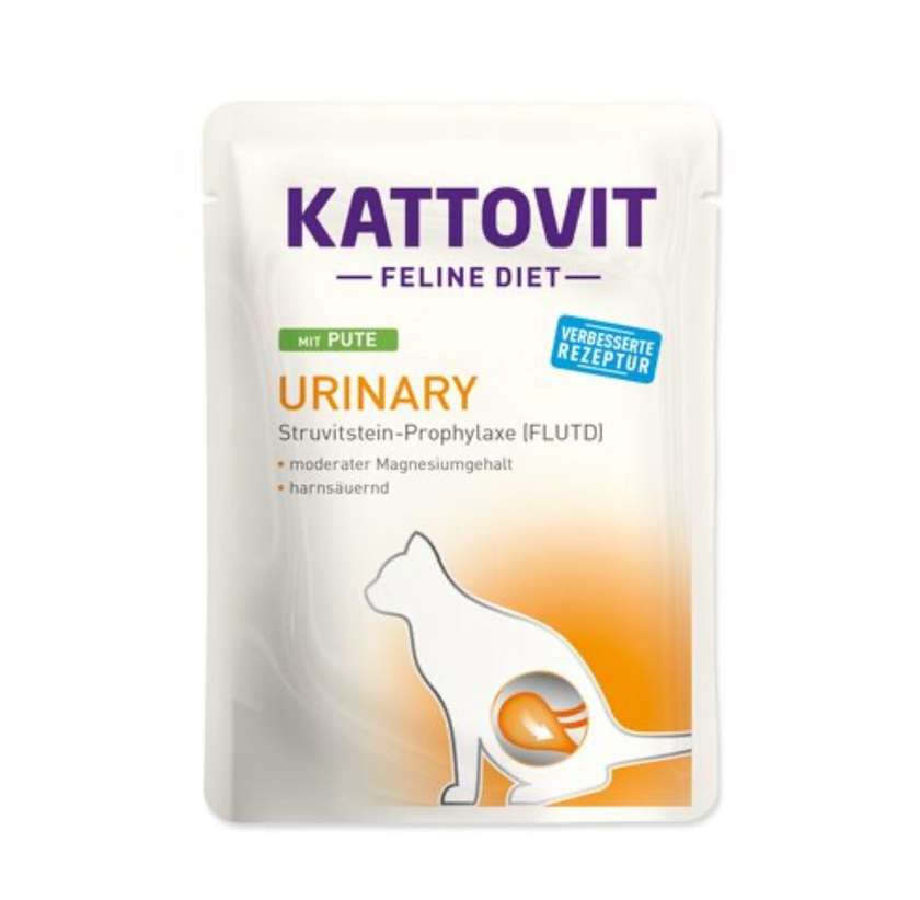 KATTOVIT Feline Diet Urinary Turkey 85g