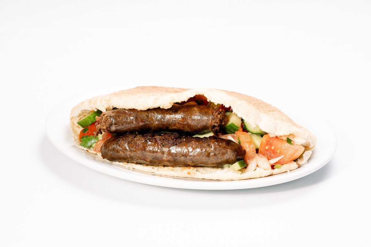 Pastourmas Cypriot Pita