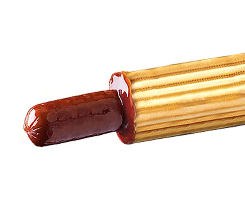 XXL Bavarian Hot Dog with Cheddar (light bun)