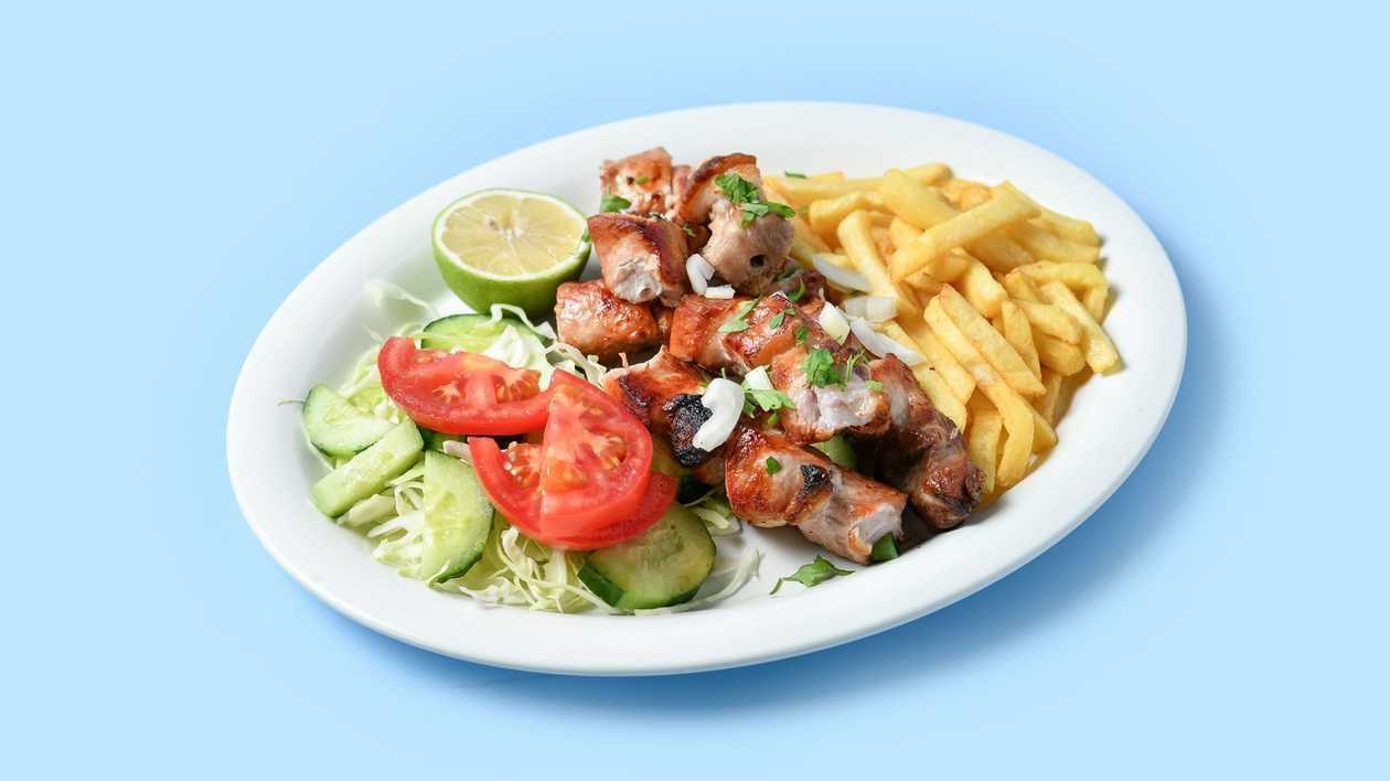 Pork Souvlaki Portion