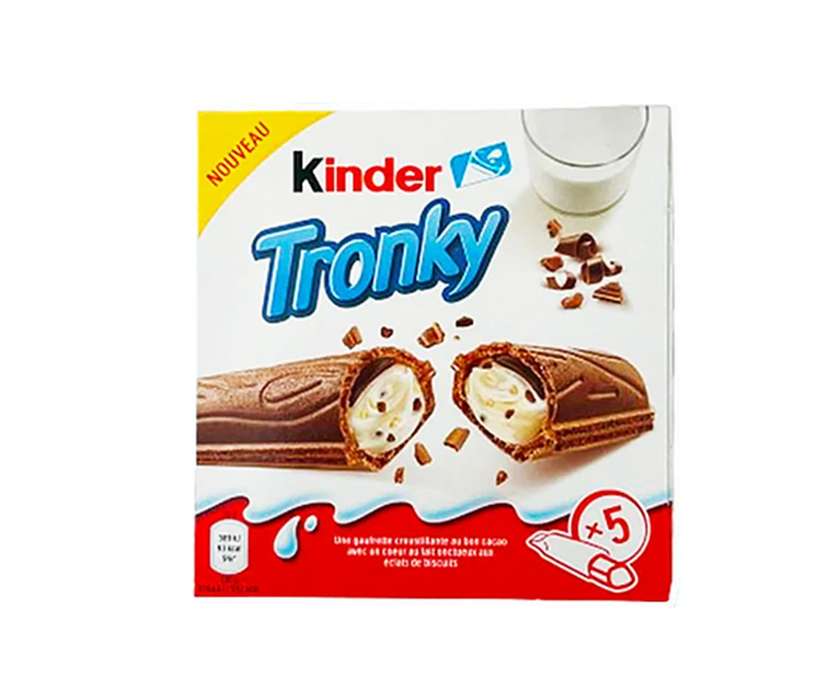 Kinder Tronky Waffle Bars 90g