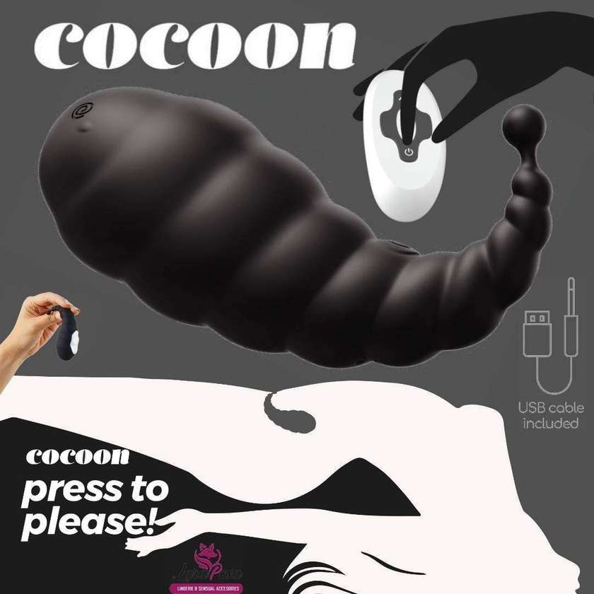 Cocoon Ovo Vibratório Preto