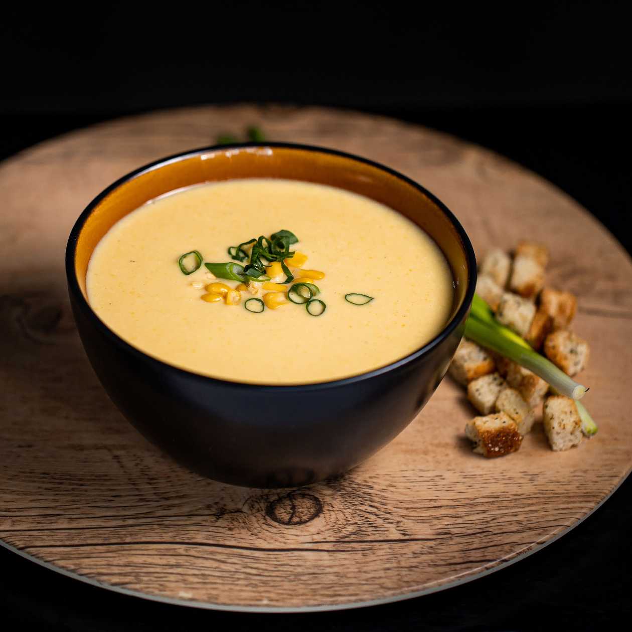 Supa crema de porumb