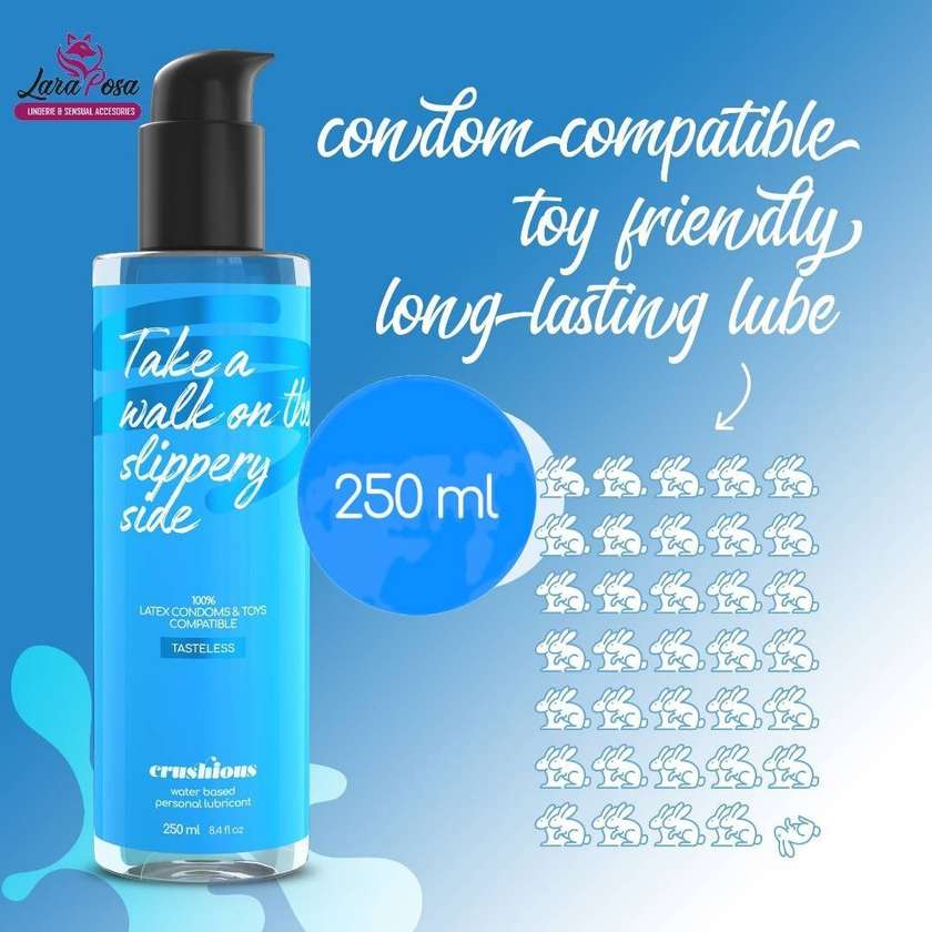 Lubrificante à Base de Água Crushious (250 ml)