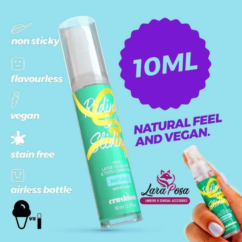 Gel Lubrificante Riding & Sliding à Base de Água