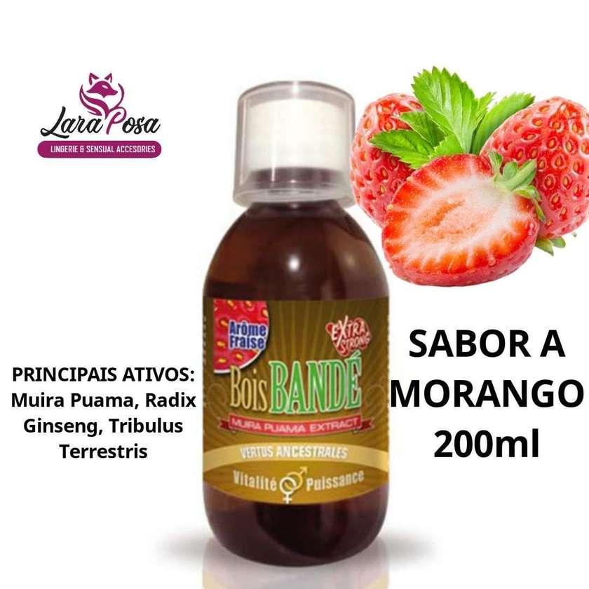 Afrodisíaco Bois Bandé Sabor Morango