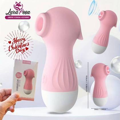 Vibrador Cavalo Marinho Rosa