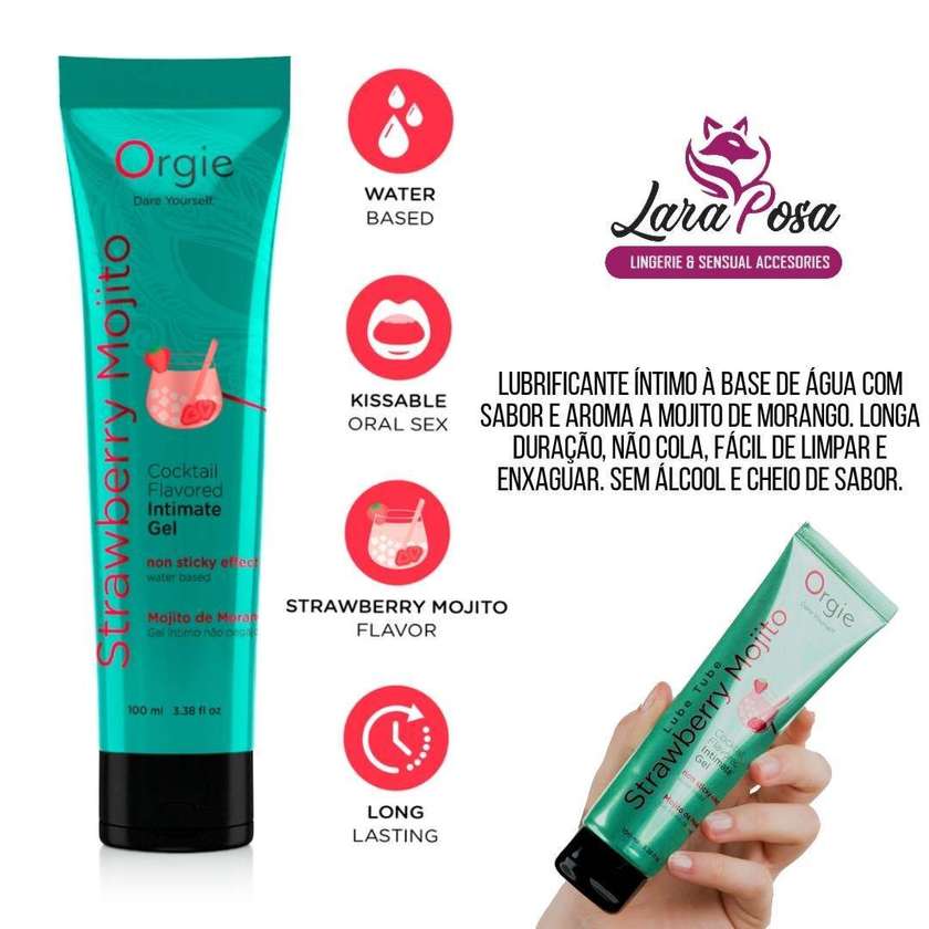 Lubrificante Cocktail Strawberry Mojito