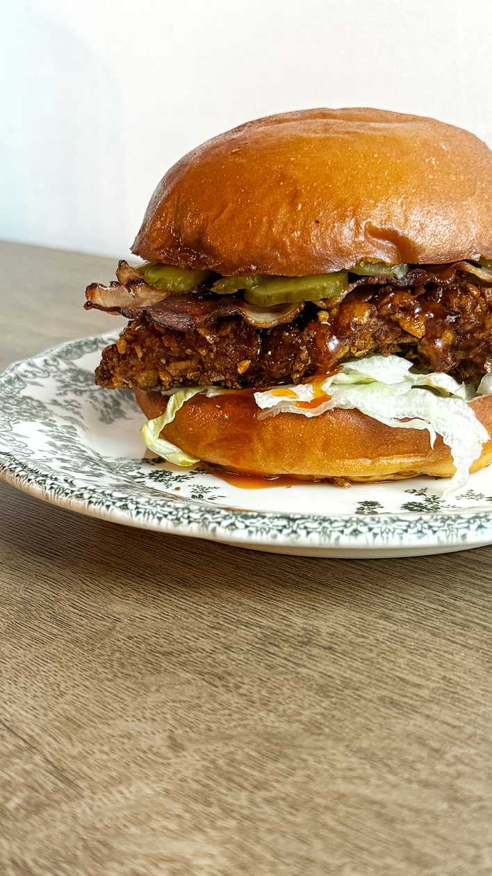 Korean Chicken Burger