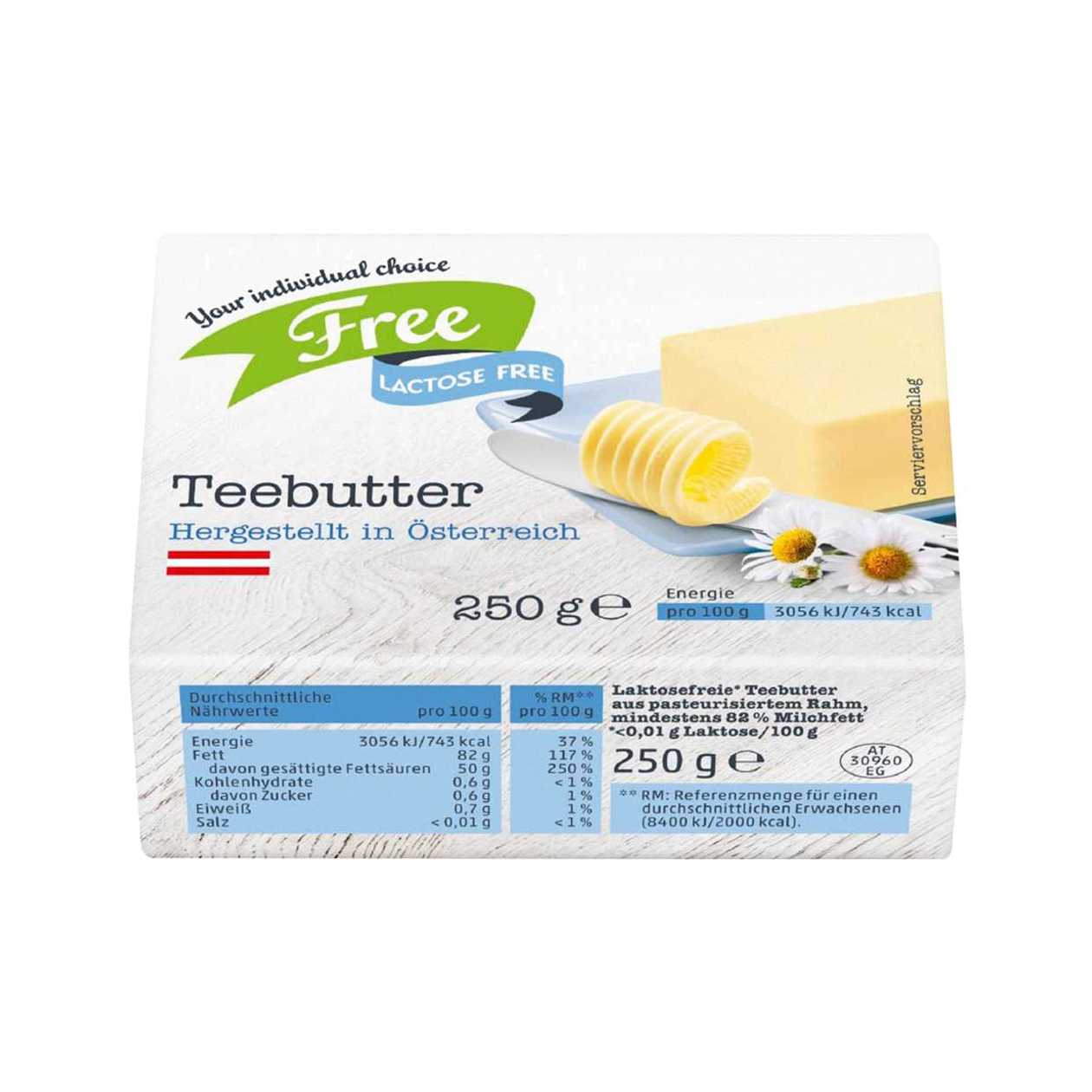 FREE Delactose butter 200g