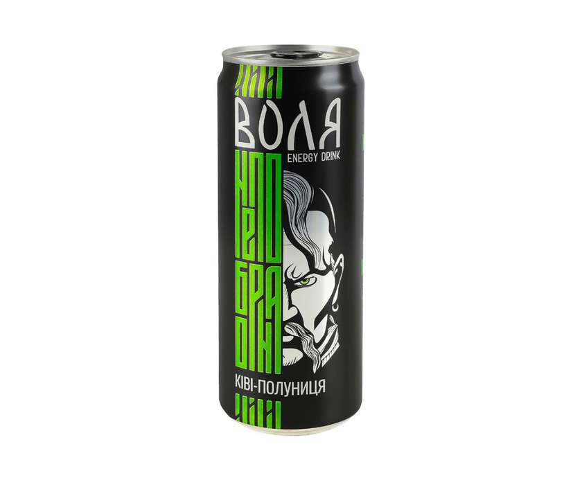Volya Energy Drink Kiwi/Apple 0.33L Can