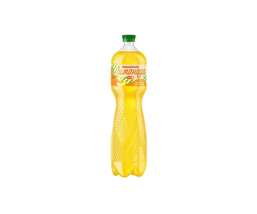 Morshynska Sparkling Lemonade with Peach Flavor 1.5L