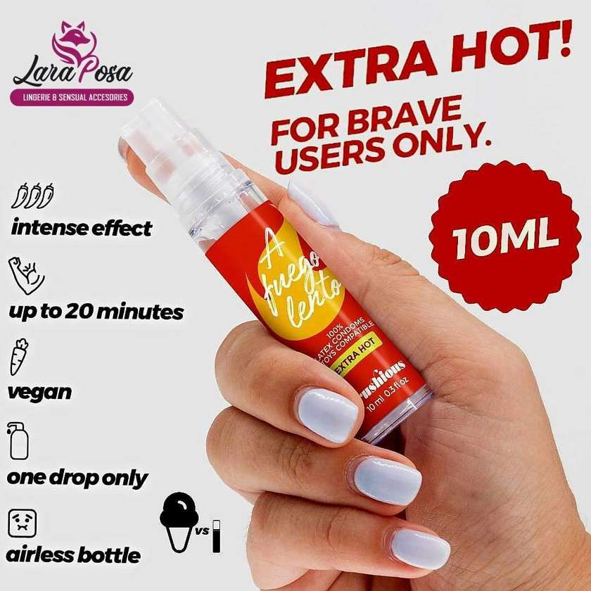 Gel Lubrificante a Fuego Lento de Efeito Calor