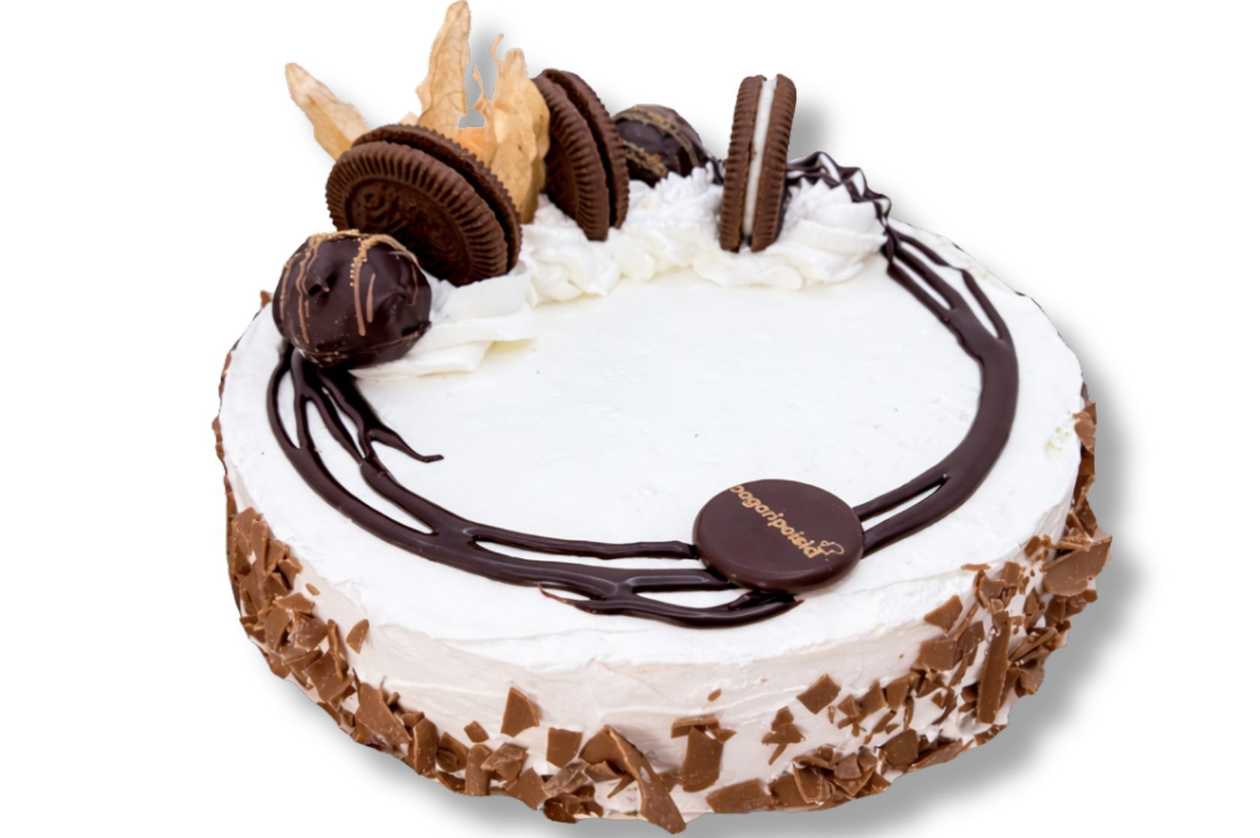 Kakaoküpsise-toorjuustutort