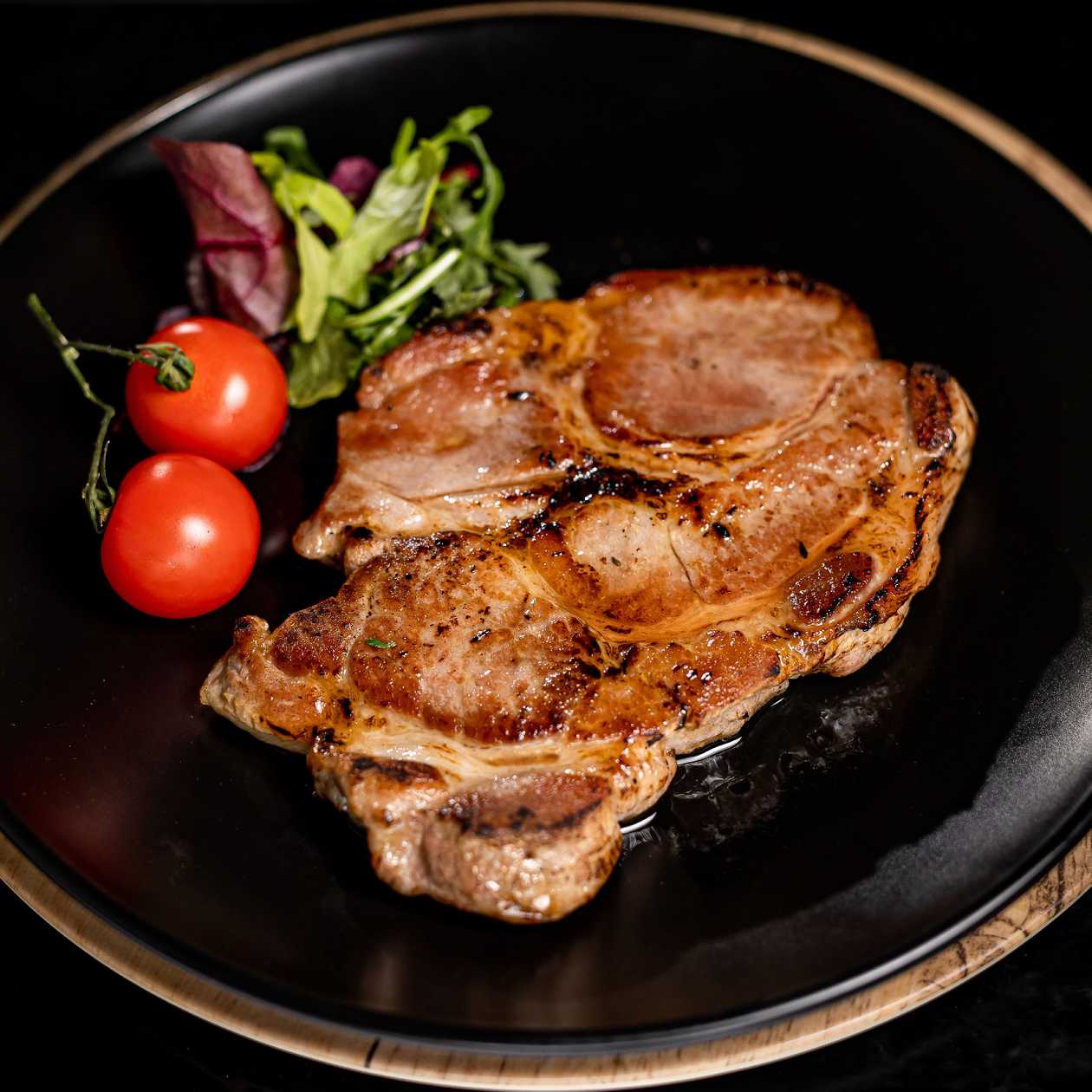 Ceafa de porc la gratar