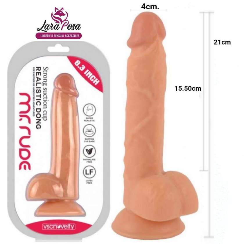 Dildo Realístico Mr Flesh (21 cm)