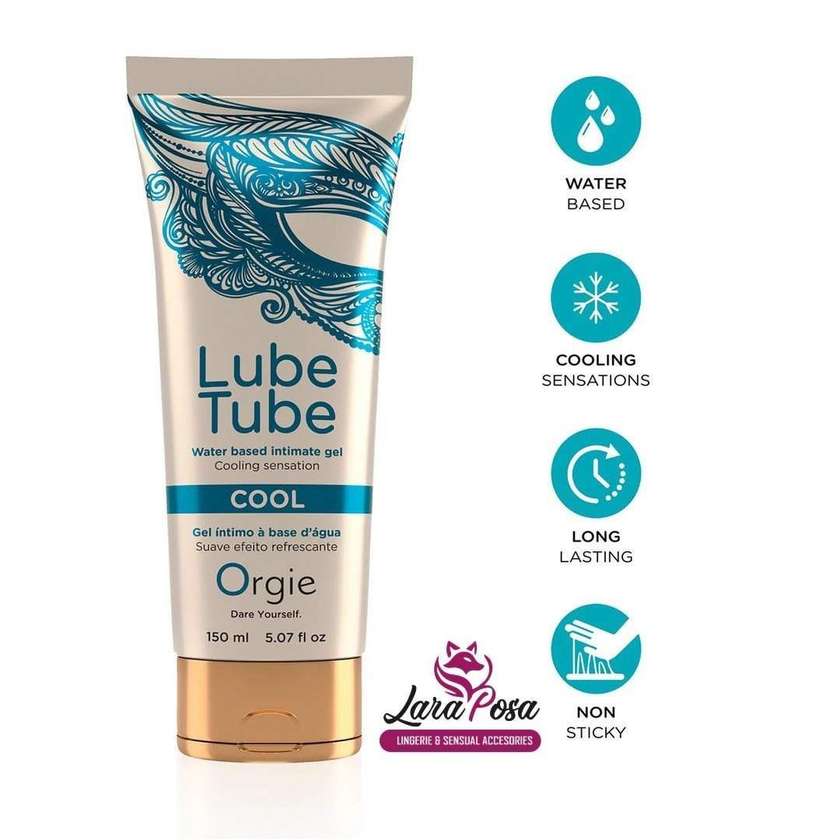 Lubrificante à Base de Água com Efeito Frio