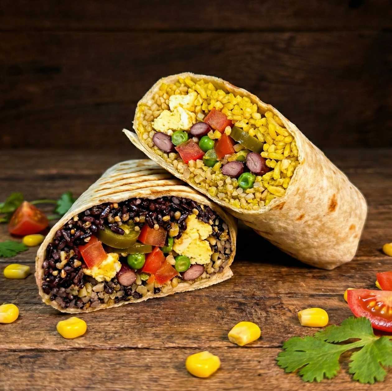 Build Your Own Vegan Burrito
