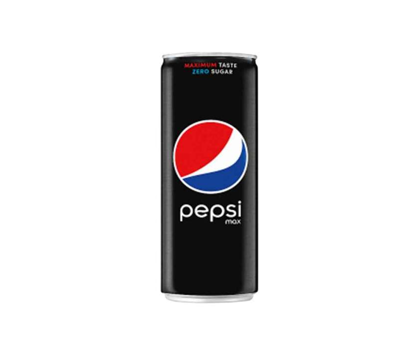 Pepsi Cola Black 0.33L Sleek Can