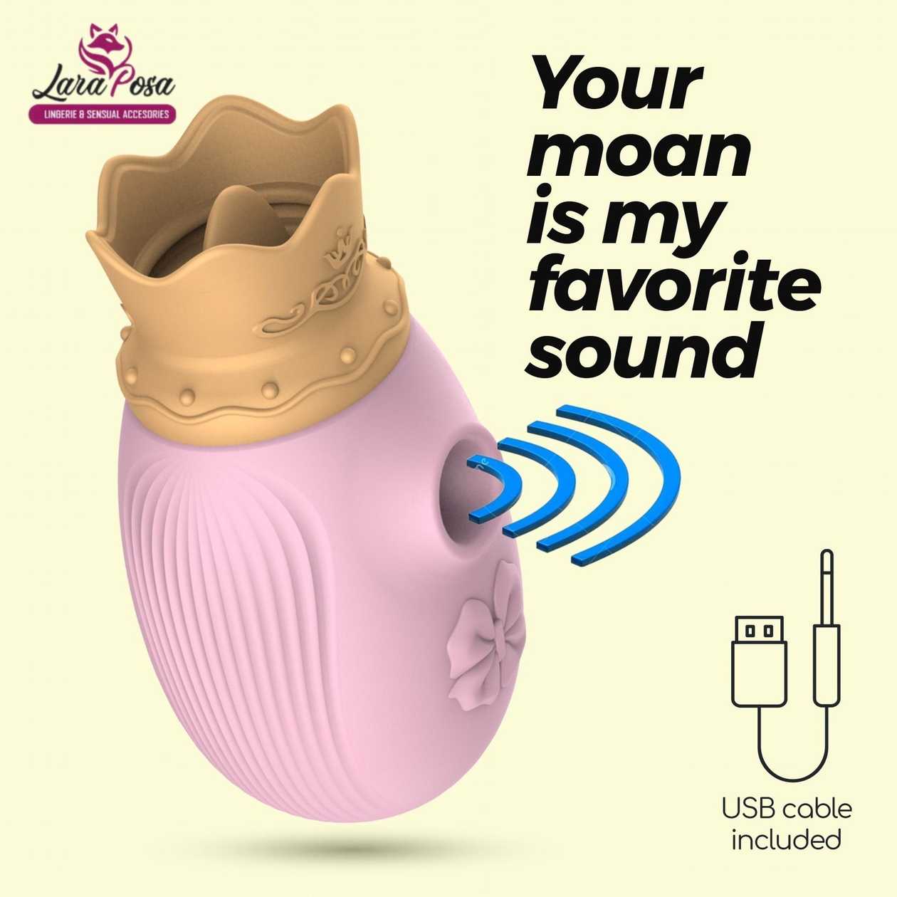 Estimulador Clitoriano Monarch Rosa