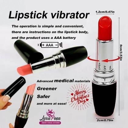 Vibrador Batom One Speed Preto