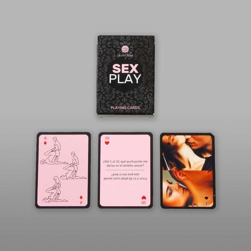 Jogo de Cartas Sex Play (Espanhol e Inglês)