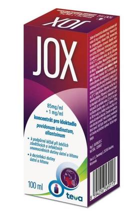 Jox 85MG/ML+1MG/ML 100 ml Gargle