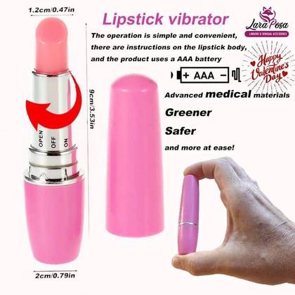 Vibrador Batom One Speed Rosa