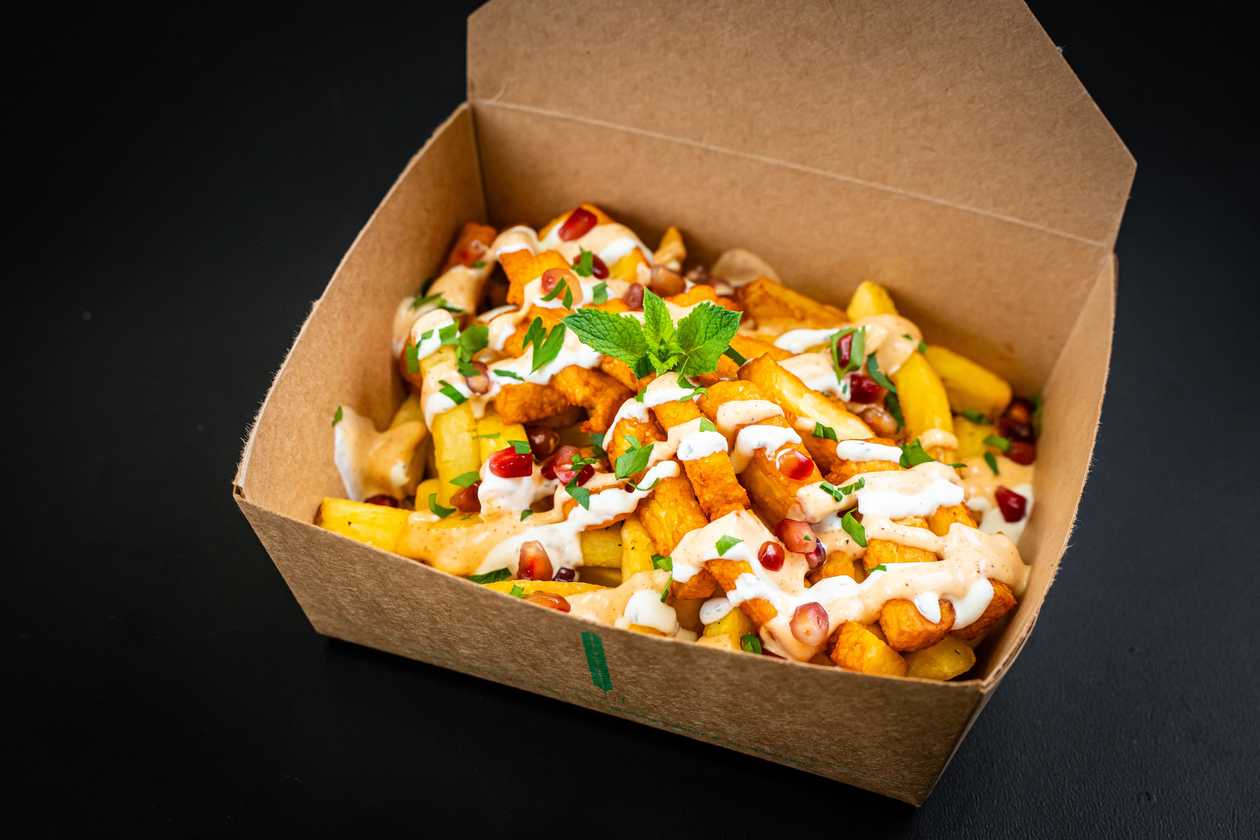 HALLOUMI LOADED FRIES 400G
