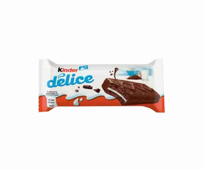 Kinder Delice Sponge Cake with Milk Filling 39g