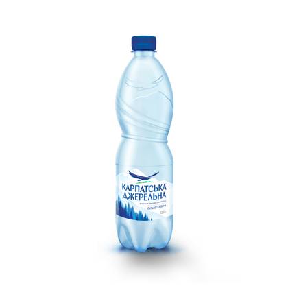 Вода газ. Карпатська Джерельна 0,5 л