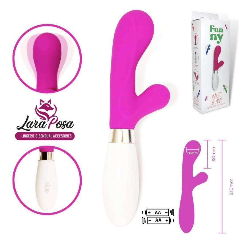 Vibrador Magic Bunny Rosa