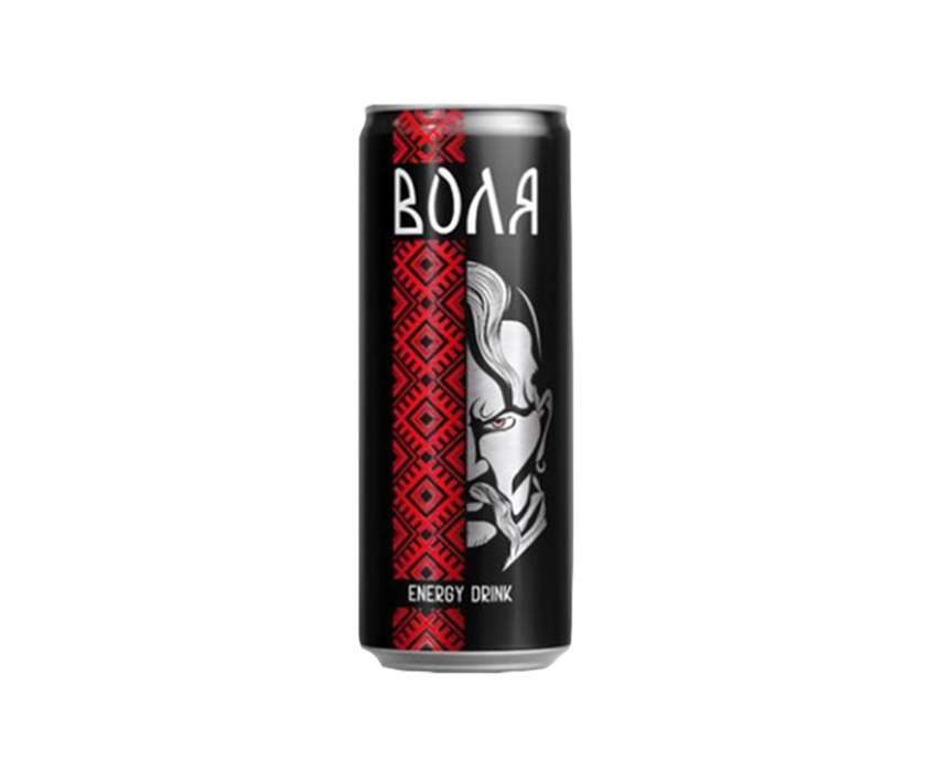 Volya Energy Drink 0.33L Can / Carbonated