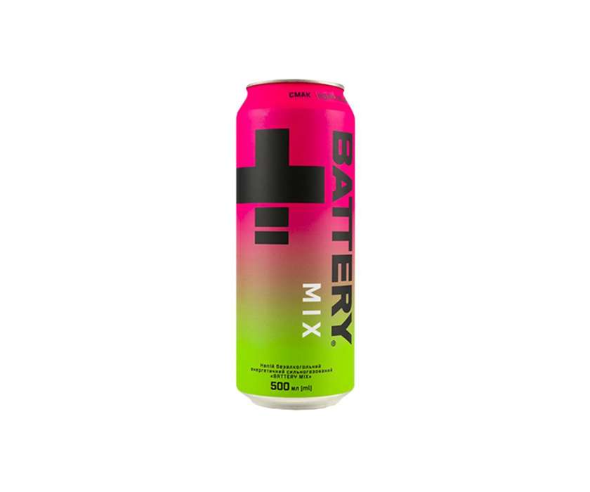 Battery MIX Energy Drink 0.5L Can