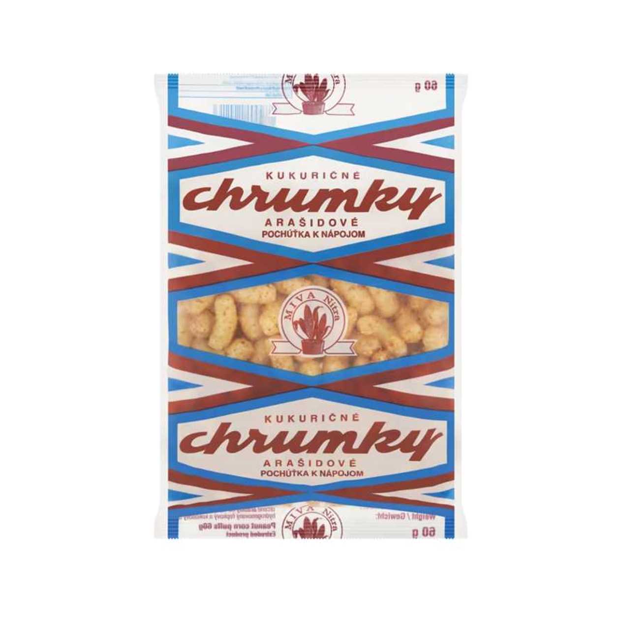 MIVA Peanut Corn Crisps 60g