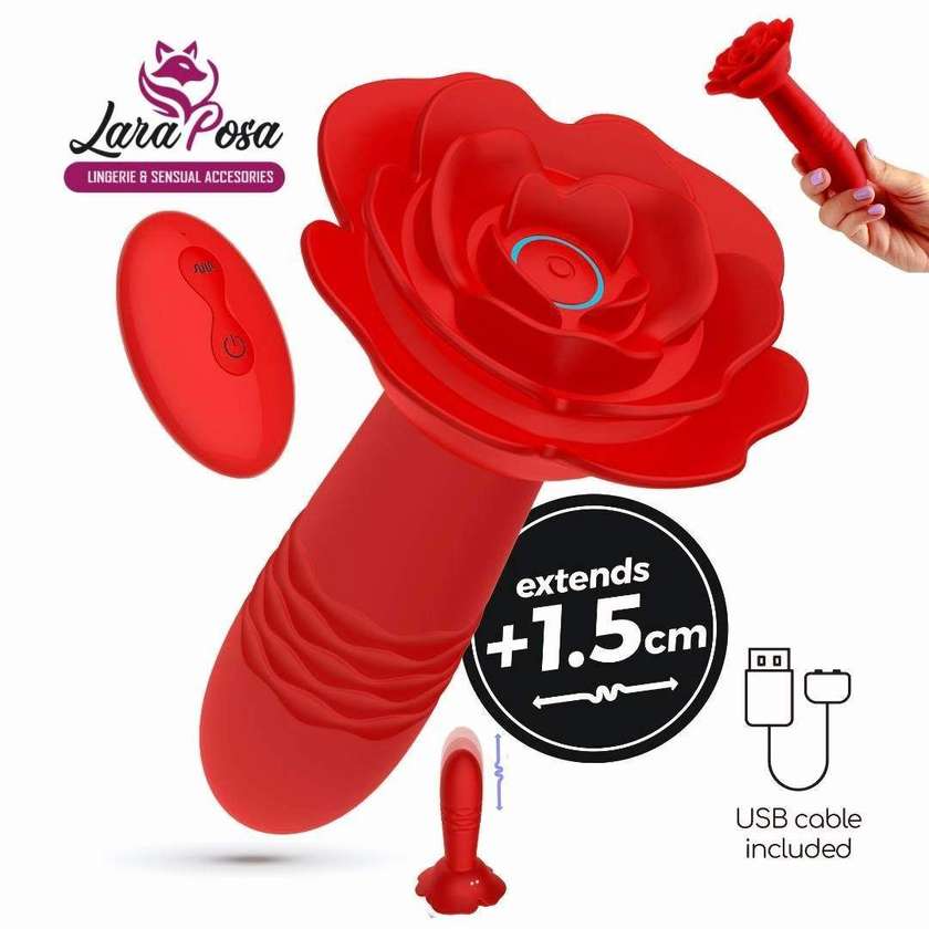 Plug Anal Romeo com Movimento Vai-vem e Controlo